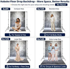 Abstract Photography Backdrop for Photoshoot 8x10ft, Grey, No Stand in 8x10ft in Grey, alternate view 3
