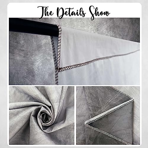 Abstract Photography Backdrop for Photoshoot 8x10ft, Grey, No Stand in 8x10ft in Grey, alternate view 5