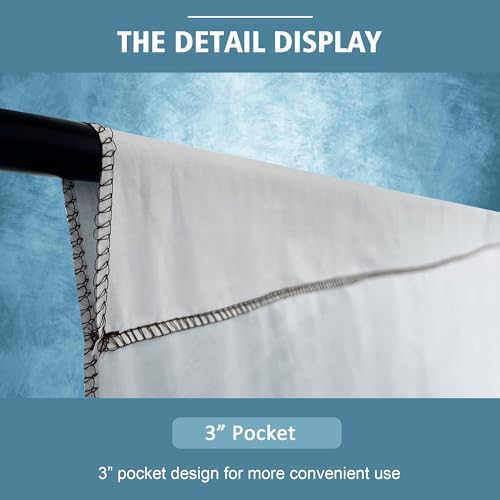 Abstract Photography Backdrop for Photoshoot 8x10ft, Light Blue, No Stand in 8x10ft in Light Blue, alternate view 6