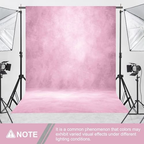 Abstract Photography Backdrop for Photoshoot 8x12ft, Light Pink, No Stand in 8x12ft in Light Pink, alternate view 2