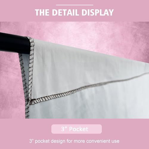 Abstract Photography Backdrop for Photoshoot 8x12ft, Light Pink, No Stand in 8x12ft in Light Pink, alternate view 6