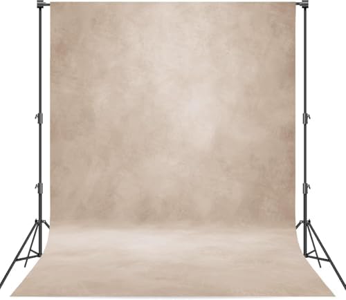 Abstract Photography Backdrop for Photoshoot 8x14ft, Beige, No Stand in 8x14ft in Beige