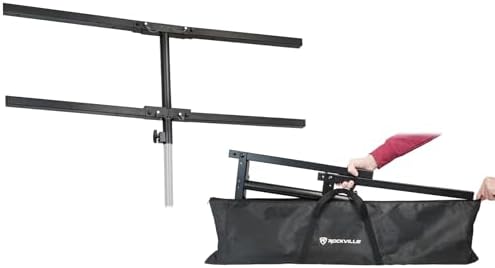 ACC-T Folding T-Bar for 35MM Pole Mount Speaker/Lighting Stand in Black