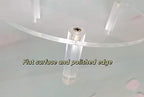 Acrylic Cake Stand Risers Cupcake Display Holder 3 Tier Dessert Rack for Bakery Pizza Appetizer Home Party, alternate view 6