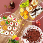 Acrylic Cupcake Stand, Clear Dessert Dessert Table Display Set, Cupcake Tower Holder Display with Base for, alternate view 2