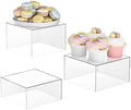 Acrylic Dessert Stand, Buffet Risers, Food Risers, Multi-Purpose Cake Stand for Parties, Weddings, Birthdays