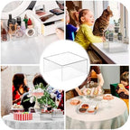 Acrylic Dessert Stand, Buffet Risers, Food Risers, Multi-Purpose Cake Stand for Parties, Weddings, Birthdays, alternate view