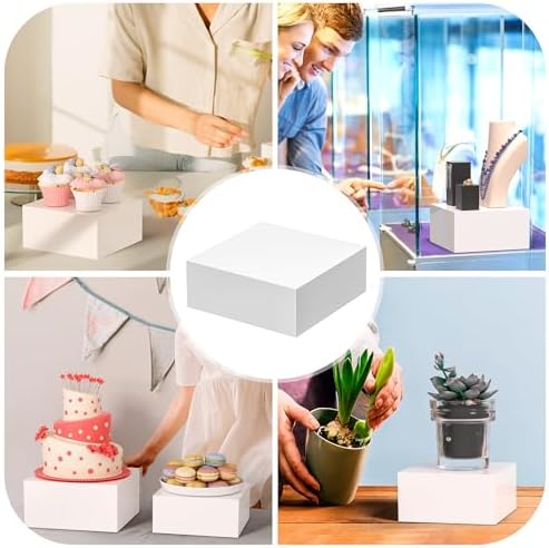 Acrylic Dessert Stand, Buffet Risers, Food Risers, Multi-Purpose Cake Stand for Parties, Weddings, Birthdays, alternate view