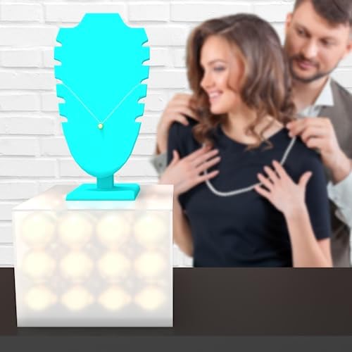 Acrylic Display Box Counter Retail Merchandise Storage Bin No Lid with Open Bottom 7.75" x 7.75" x 6" Flippable, alternate