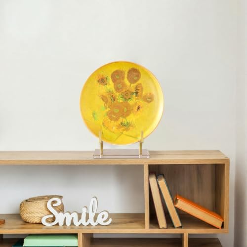 Acrylic Display Easel Stand Tabletop Easel, Gold, 8 x 5 x 3 Inch in 8 x 5 x 3 Inch in Gold, alternate view 6