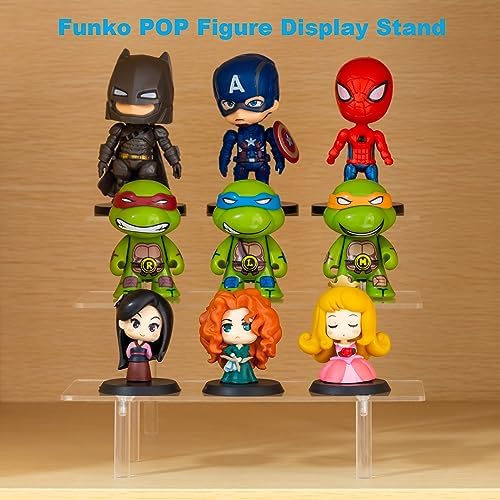 Acrylic Display Risers, Acrylic Perfume Stand Organizer, Clear Shelf Risers for Display Stands for Food, alternate view 4