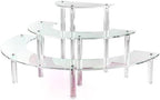 Acrylic Display Risers Cupcake Stand 1Pack Perfume Stand Organizer Dessert Table Display Set Catering Supplies