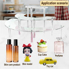 Acrylic Display Risers Cupcake Stand 1Pack Perfume Stand Organizer Dessert Table Display Set Catering Supplies, alternate