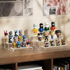 Acrylic Display Risers Stands, Display Shelf for Cupcakes,12" 3 PCS in Clear, alternate view 2