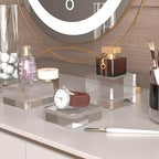 Acrylic Display Stands, 3 Graduated Sizes Acrylic Block Riser for Displaying Collection, Crystal Clear Acrylic, alternate