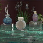 Acrylic Display Stands, 3 Graduated Sizes Acrylic Block Riser for Displaying Collection, Crystal Clear Acrylic, alternate