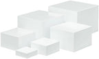 Acrylic Risers, 6 Pcs Acrylic Cube Display Stands, Buffet Risers, Food Risers for Buffet Table, Decorative