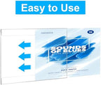Acrylic Sign Holder 11 x 17 Wall Mount with Tape, Horizontal, 4 Pack in Clear, alternate view 6