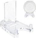 Acrylic Stands For Display, Clear Plate Holder Dining Table Centerpiece Decor, Sturdy Bowl Holder And Kitchen