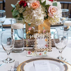 Acrylic Wedding Sign Open Seating Signs for Ceremony Modern Calligraphy Arch Acrylic Table Top Signs for Wedding, alternate