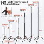 Adjustable Backdrop Stand 10x8.5ft Heavy Duty in 10x8.5ft, alternate view 2