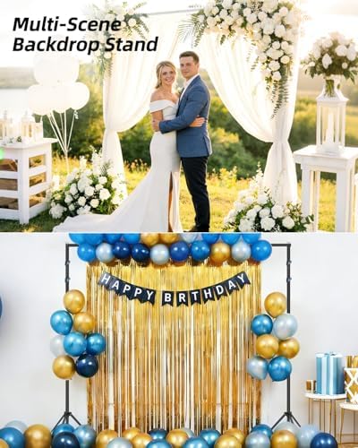 Adjustable Backdrop Stand 10x8.5ft Heavy Duty in 10x8.5ft, alternate view 4