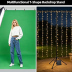 Adjustable Backdrop Stand 10x8.5ft Heavy Duty in 10x8.5ft, alternate view 5
