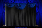 Adjustable Backdrop Stand Pipe Kit Heavy Duty Quick Set Up for Wedding&Party&Event&Photography&Show&Display, alternate view 2