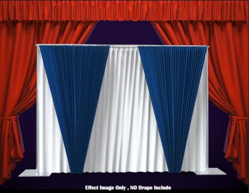 Adjustable Backdrop Stand Pipe Kit Heavy Duty Quick Set Up for Wedding&Party&Event&Photography&Show&Display, alternate view 6