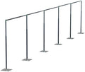 Adjustable Heavy Duty Portable 10FT X 50FT Pipe and Drape Backdrop Kit Quick Set Up Easy for