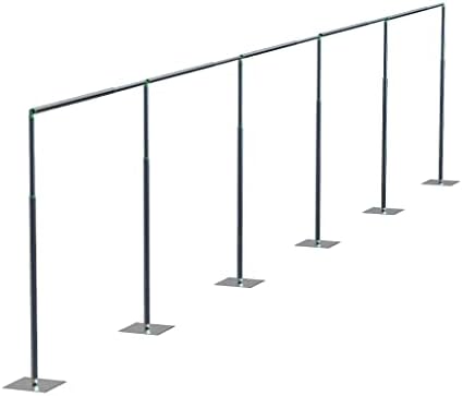 Adjustable Heavy Duty Portable 10FT X 50FT Pipe and Drape Backdrop Kit Quick Set Up Easy for