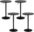 Adjustable Height Pub Table 27''-36'', Round Cocktail Tables for Parties, High Top Table for Bistro, Dining