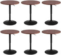 Adjustable Height Pub Table 27''-36'', Round Cocktail Tables for Parties, High Top Table for Bistro, Dining
