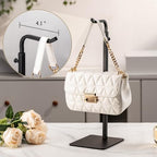 Adjustable Table Banner Stands & Purse Holders, Black in Black, alternate view 6