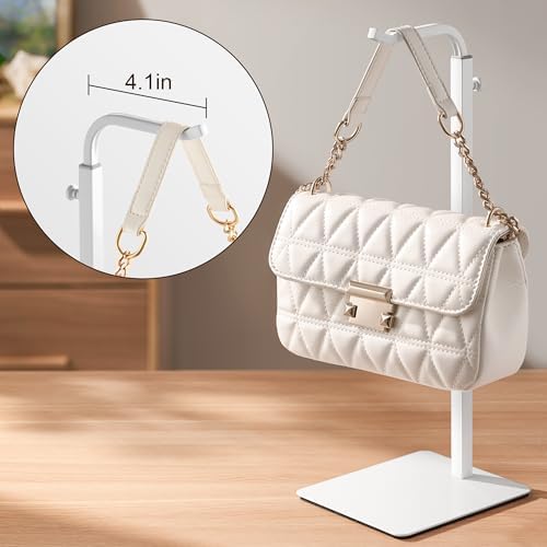 Adjustable Table Banner Stands & Purse Holders, White in White, alternate view 5