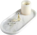 African Natural Marble Decorative Tray, 12"x6" - Countertop Organizer, Catchall Tray for Perfume, Candles