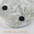 African Natural Marble Tray, 12"x6" Vanity Decorative Tray for Countertop Organizer, Catchall Tray for Perfume, alternate