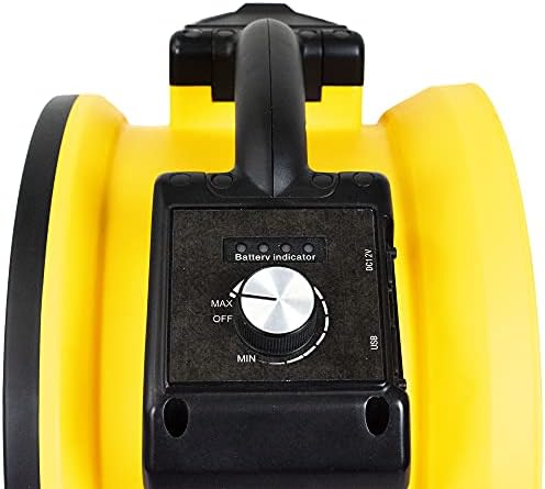 Air Circulator Utility Fan, 900 CFM, Variable Speed, 11 in Sealed Brushless DC Motor, alternate view 4