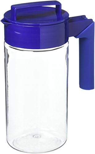Airtight Pitcher - Durable BPA-Free Eastman Tritan Odor/Stain-Resistant Leakproof Lid for Iced Tea/Water