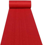 Aisle Runners Wedding Accessories 2mm Red Aisle Runner Carpet Rugs for Step and Repeat Display, Ceremony Parties