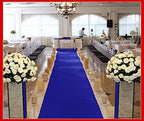 Aisle Runners Wedding Accessories Royal Blue Aisle Runner Carpet Rugs for Step and Repeat Display, Ceremony, alternate view 6