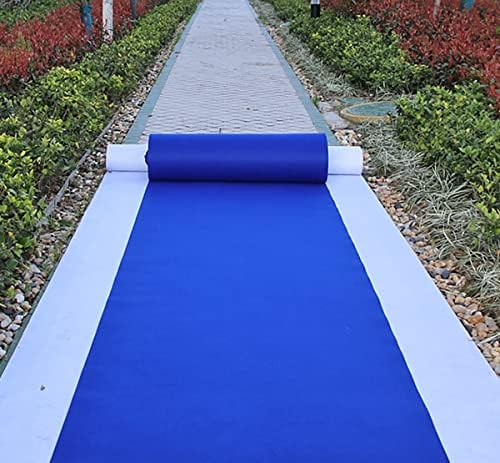 Aisle Runners Wedding Accessories Royal Blue Aisle Runner Carpet Rugs for Step and Repeat Display, Ceremony