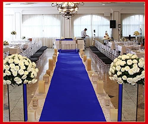 Aisle Runners Wedding Accessories Royal Blue Aisle Runner Carpet Rugs for Step and Repeat Display, Ceremony, alternate view 6