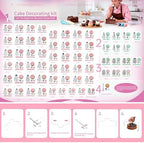 Aluminum Cake Decorating Kit, Baking Supplies Tools for Beginners & Pros, alternate view 4