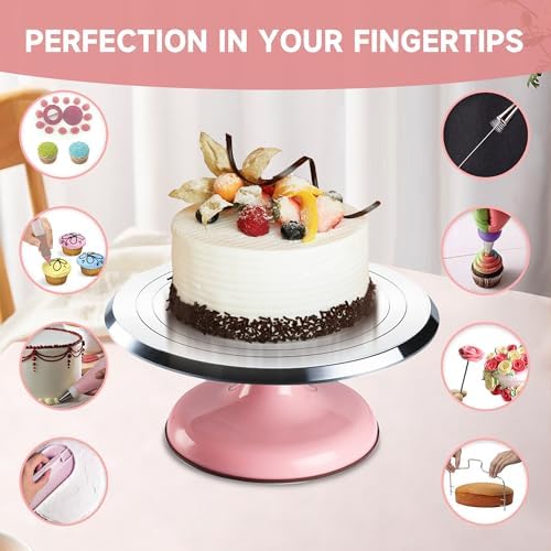 Aluminum Cake Decorating Kit, Baking Supplies Tools for Beginners & Pros, alternate view 6