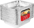 Aluminum Pans 9x13 Disposable Foil Pans (30 Pack) - Half Size Steam Table Deep Trays - Tin Foil Pans Great for
