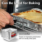 Aluminum Pans 9x13 Disposable Foil Pans (30 Pack) - Half Size Steam Table Deep Trays - Tin Foil Pans Great for, alternate