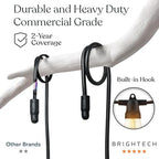 Ambience Pro Super Bright Solar - 48Ft Remote Control Outdoor String Lights with 15 Shatterproof S14 Bulbs, alternate view 3