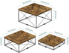 and Stands, Square Display Risers, Wood Food Riser in Black, alternate view 3