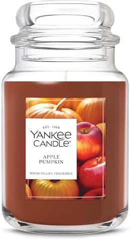 Apple Pumpkin Scented Candle, 22oz Large Jar